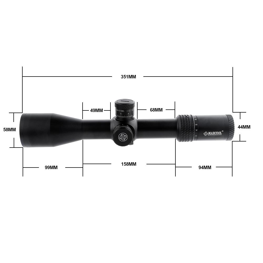 Luneta celownicza Marcool Stalker ED 3-21x50 SF FFP zero stop + montaż 34mm - obrazek 5