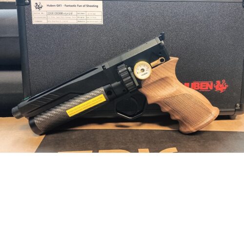 Wiatrówka PCP semi-auto Huben GK1 MINI V3+  tłumik