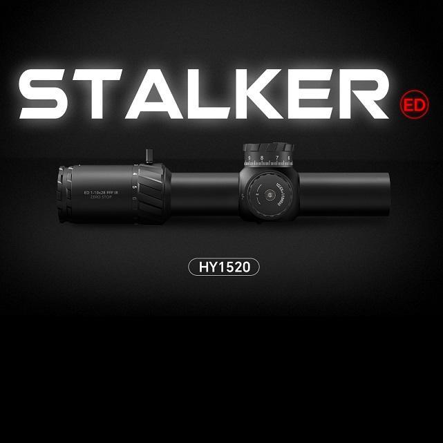 Luneta biegowa Marcool Stalker ED 1-10×28 FFP IR ZERO STOP +montaż 34mm - obrazek 2