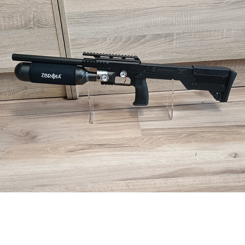 Wiatrówka PCP ZBROIA Sapsan TACT-MC 450/480 - 5,5 mm. Black