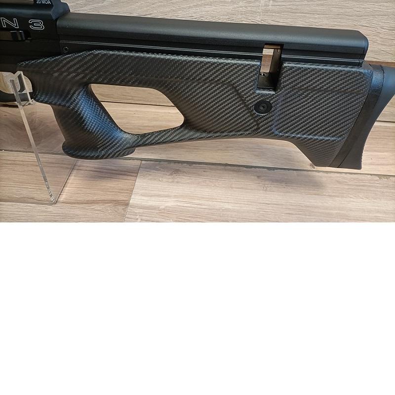 Wiatrówka PCP AIRGUN TECHNOLOGY URAGAN 3 - lufa 700mm. osada Carbon - obrazek 3