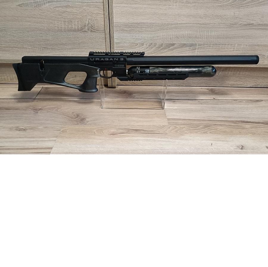 Wiatrówka PCP AIRGUN TECHNOLOGY URAGAN 3 - lufa 700mm. osada Carbon - obrazek 5