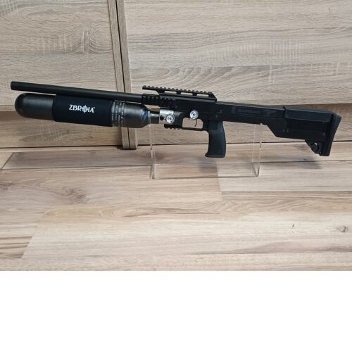 Wiatrówka PCP ZBROIA Sapsan TACT-MC 550/700 – 6,35mm. Black