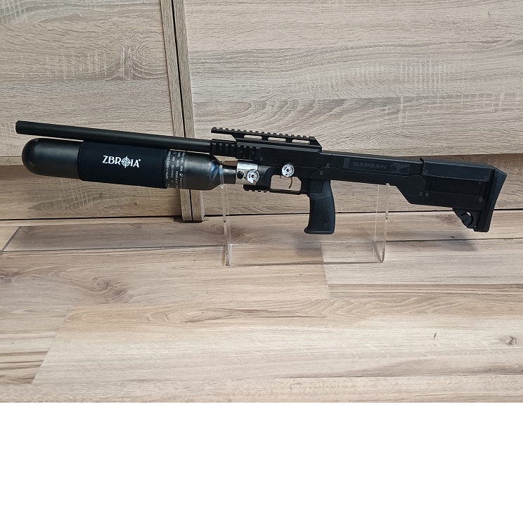 Wiatrówka PCP ZBROIA Sapsan TACT-MC 550/700 - 6,35mm. Black