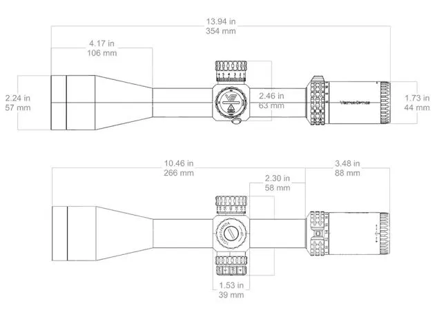 Luneta celownicza Vector Optics Sentinel 6-24x50 VSE-7 MOA - obrazek 8