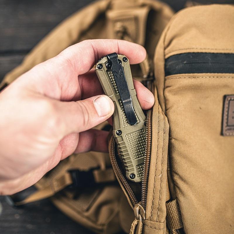 Nóż składany Benchmade 3375GY-1 Mini Claymore - obrazek 8