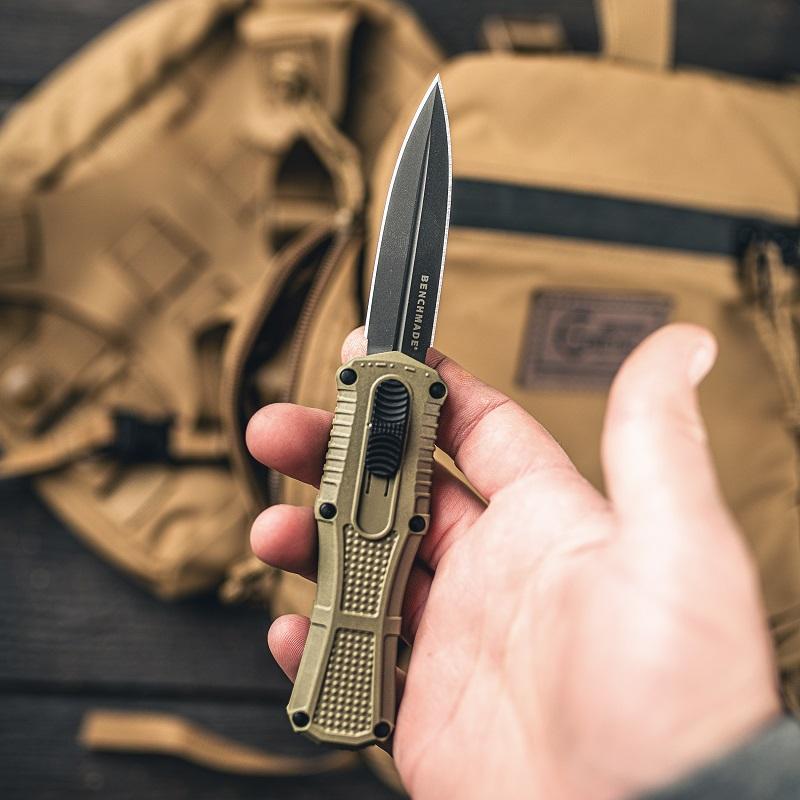 Nóż składany Benchmade 3375GY-1 Mini Claymore - obrazek 7