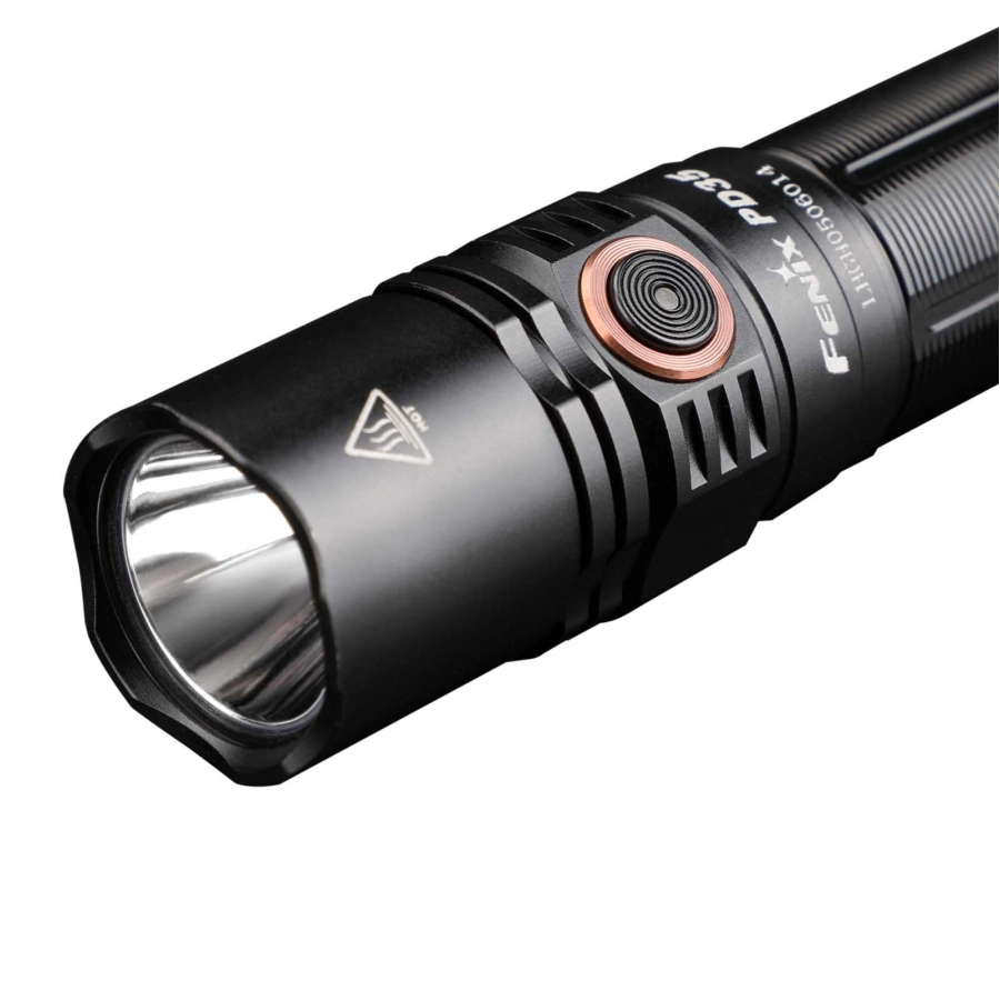 Latarka taktyczna LED Fenix PD35 V3.0 czarna - obrazek 3