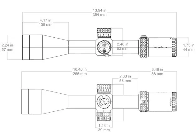 Luneta celownicza Vector Optics Sentinel 8-34x56 VSE-7 MOA - obrazek 7