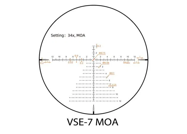 Luneta celownicza Vector Optics Sentinel 8-34x56 VSE-7 MOA - obrazek 8